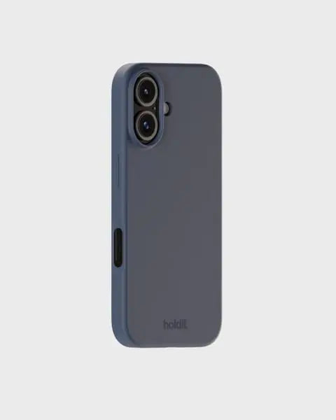 Holdit Telefonskal Silicone iPhone 16 - Marinblå - Travels And Bags