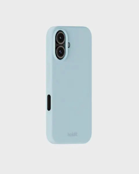 Holdit Telefonskal Silicone iPhone 16 - Ljusblå - Travels And Bags