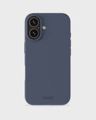 Holdit Telefonskal Silicone iPhone 16 - Marinblå
