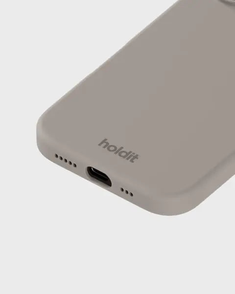 Holdit Telefonskal Silicone iPhone 16 - Taupe - Travels And Bags