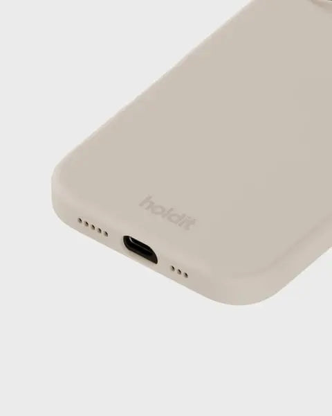 Holdit Telefonskal Silicone iPhone 16 - Beige - Travels And Bags