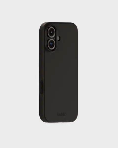 Holdit Telefonskal Silicone iPhone 16 - Svart - Travels And Bags