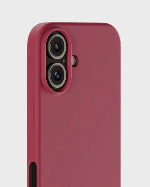 Holdit Telefonskal Silicone iPhone 16 - Röd - Travels And Bags