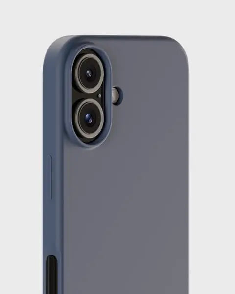 Holdit Telefonskal Silicone iPhone 16 - Marinblå - Travels And Bags