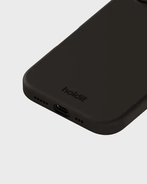 Holdit Telefonskal Silicone iPhone 16 Plus - Svart - Travels And Bags