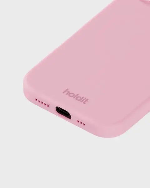 Holdit Telefonskal Silicone iPhone 16 Plus - Rosa - Travels And Bags