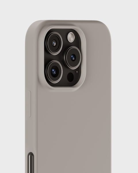 Holdit Telefonskal Silicone iPhone 16 Pro Max - Taupe - Travels And Bags