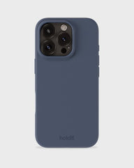 Holdit Telefonskal Silicone iPhone 16 Pro Max - Marinblå