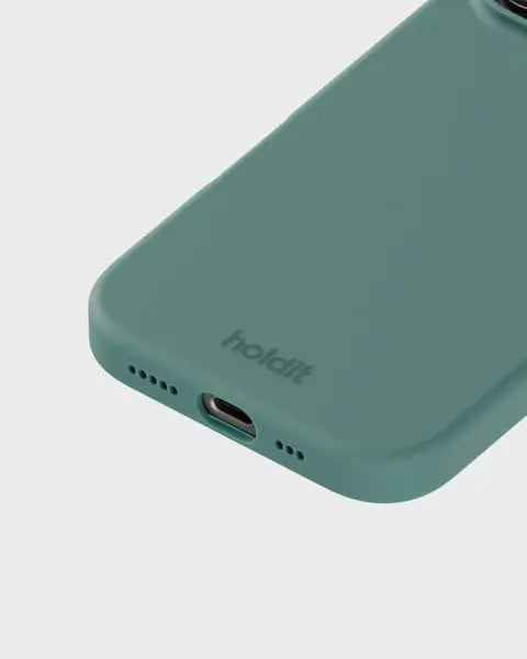 Holdit Telefonskal Silicone iPhone 16 Pro Max - Grön - Travels And Bags