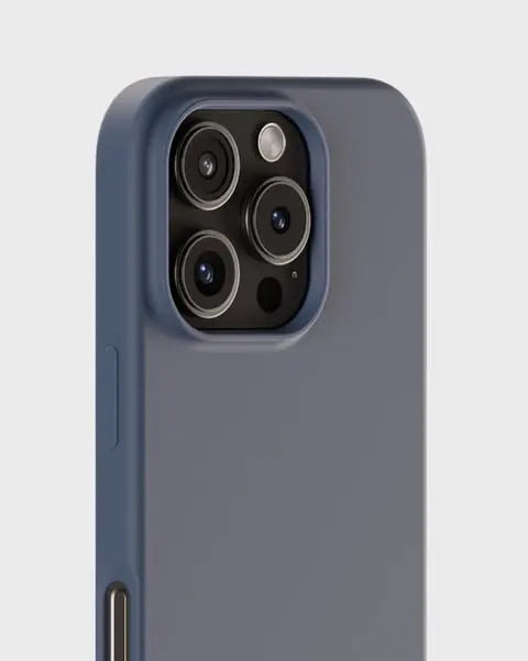 Holdit Telefonskal Silicone iPhone 16 Pro Max - Marinblå - Travels And Bags