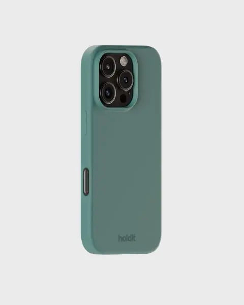 Holdit Telefonskal Silicone iPhone 16 Pro Max - Grön - Travels And Bags