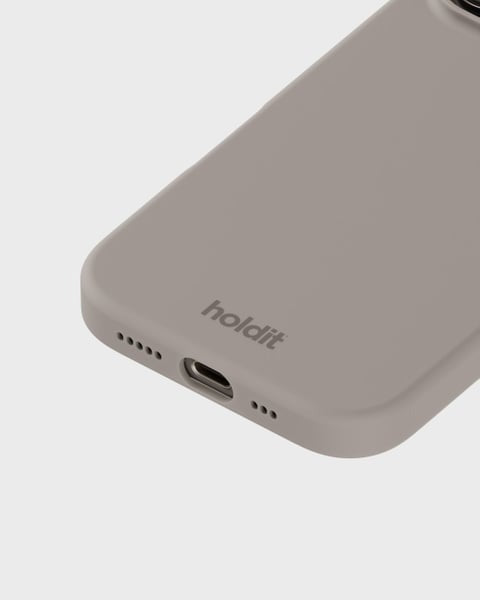 Holdit Telefonskal Silicone iPhone 16 Pro Max - Taupe - Travels And Bags