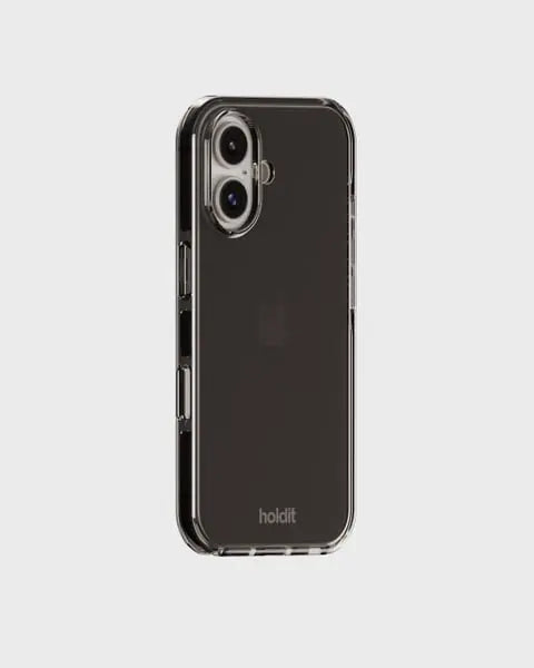 Holdit Telefonskal Seethru iPhone 16 - Svart - Travels And Bags