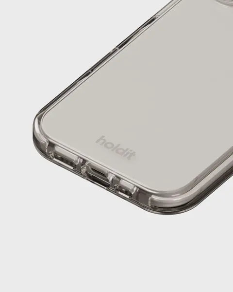Holdit Telefonskal Seethru iPhone 16 - Vit - Travels And Bags