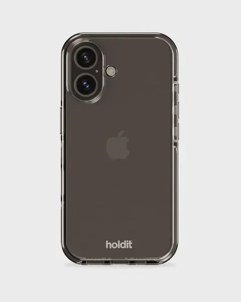 Holdit Telefonskal Seethru iPhone 16 - Vit - Travels And Bags