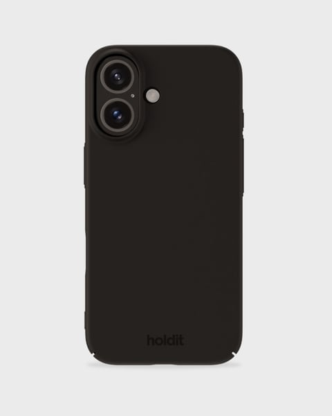 Holdit Telefonskal Slim iPhone 16 - Svart - Travels And Bags