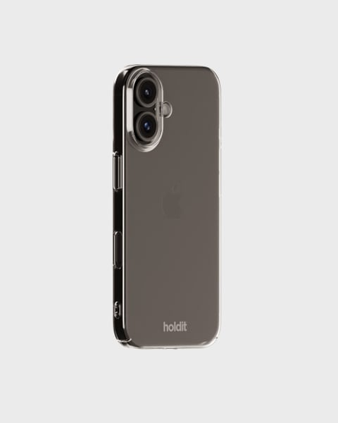 Holdit Telefonskal Slim iPhone 16 - Transparent - Travels And Bags