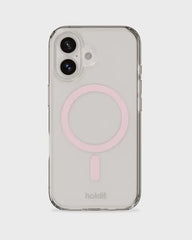 Holdit Telefonskal MagSafe iPhone 16 Plus - Transparent/Rosa