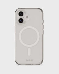 Holdit Telefonskal MagSafe iPhone 16 Plus - Transparent/Vit