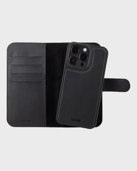 Holdit Wallet Case Magnet iPhone 16 Pro Max - Svart - Travels And Bags
