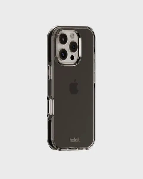 Holdit Telefonskal Seethru iPhone 16 Pro - Svart - Travels And Bags