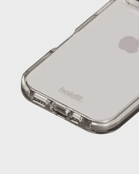 Holdit Telefonskal Seethru iPhone 16 Pro - Vit - Travels And Bags