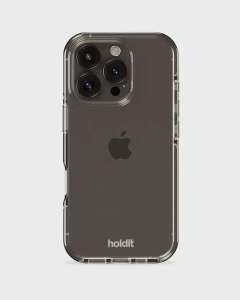 Holdit Telefonskal Seethru iPhone 16 Pro - Vit - Travels And Bags