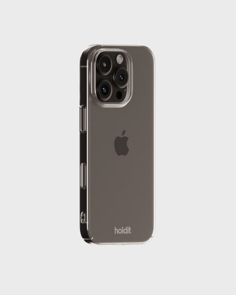 Holdit Telefonskal Slim iPhone 16 Pro - Transparent - Travels And Bags