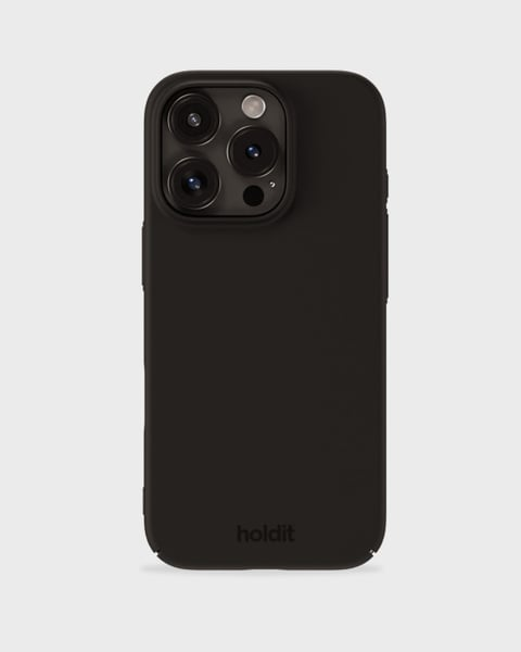 Holdit Telefonskal Slim iPhone 16 Pro - Svart - Travels And Bags