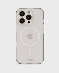 Holdit Telefonskal MagSafe iPhone 16 Pro - Transparent/Vit