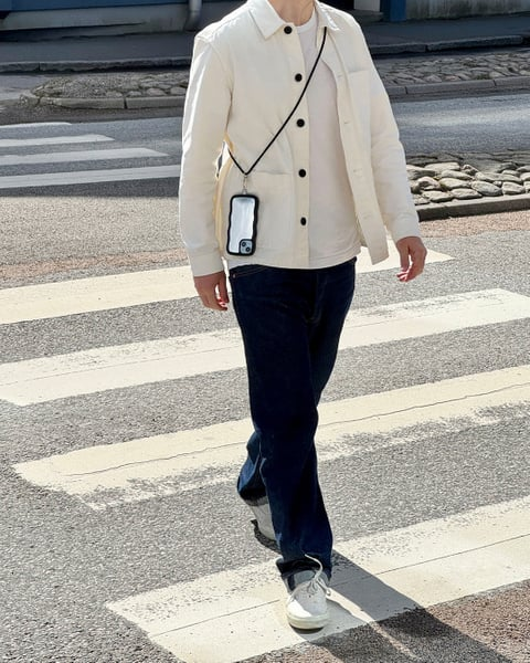 Holdit Axelrem För Mobil - Svart - Travels And Bags