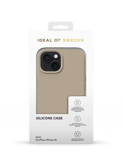 Ideal of Sweden Silicone Mobilskal - Beige