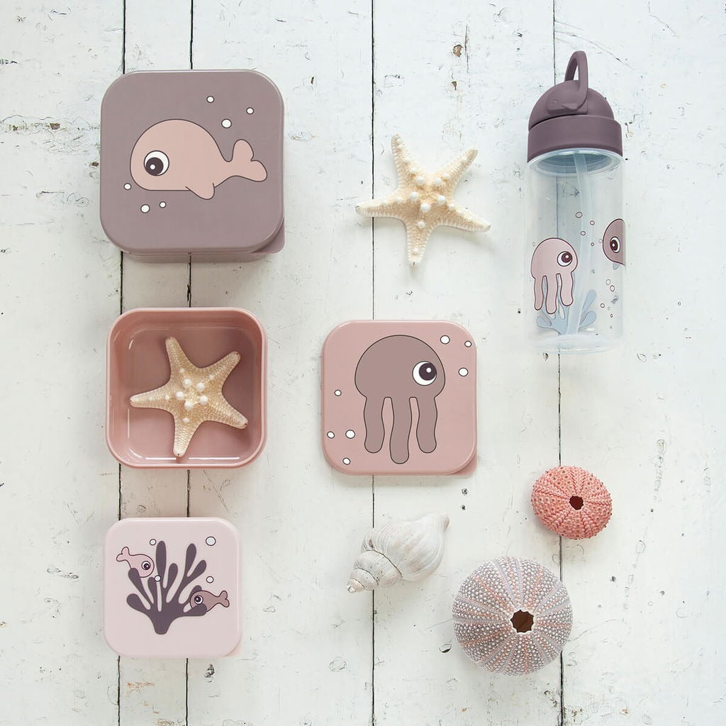 Done By Deer Snack Box 3-pack - Sea friends Done By Deer