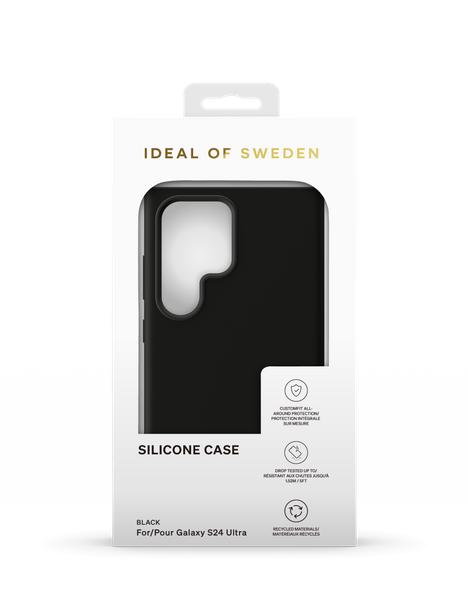 Ideal of Sweden Silicone Mobilskal - Svart