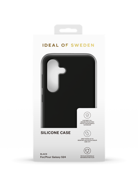 Ideal of Sweden Silicone Mobilskal - Svart