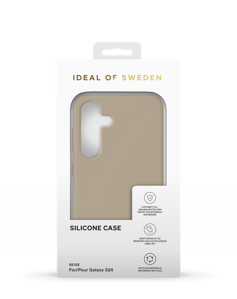 Ideal of Sweden Silicone Mobilskal - Beige