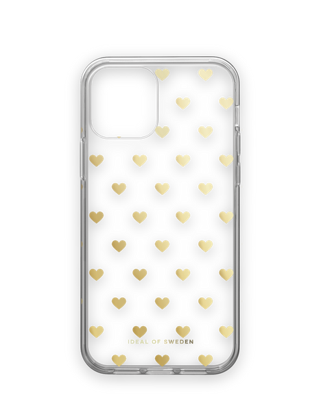Ideal of Sweden Clear Case Mobilskal - Guldiga Hjärtan - Travels And Bags