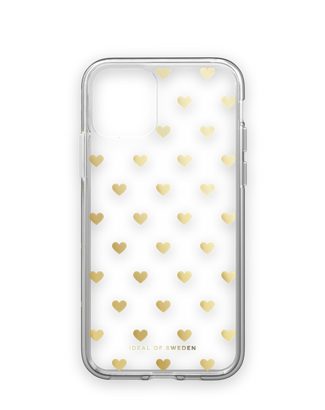 Ideal of Sweden Clear Case Mobilskal - Guldiga Hjärtan - Travels And Bags