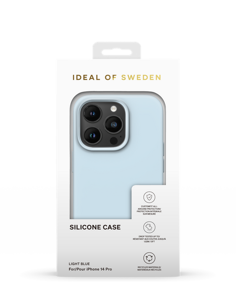 Ideal of Sweden Silicone Mobilskal - Ljusblå