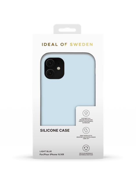 Ideal of Sweden Silicone Mobilskal - Ljusblå