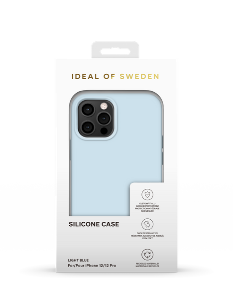 Ideal of Sweden Silicone Mobilskal - Ljusblå