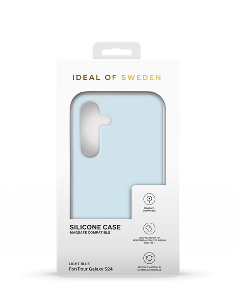 Ideal of Sweden Silicone Mobilskal Magsafe - Ljusblå - Travels And Bags