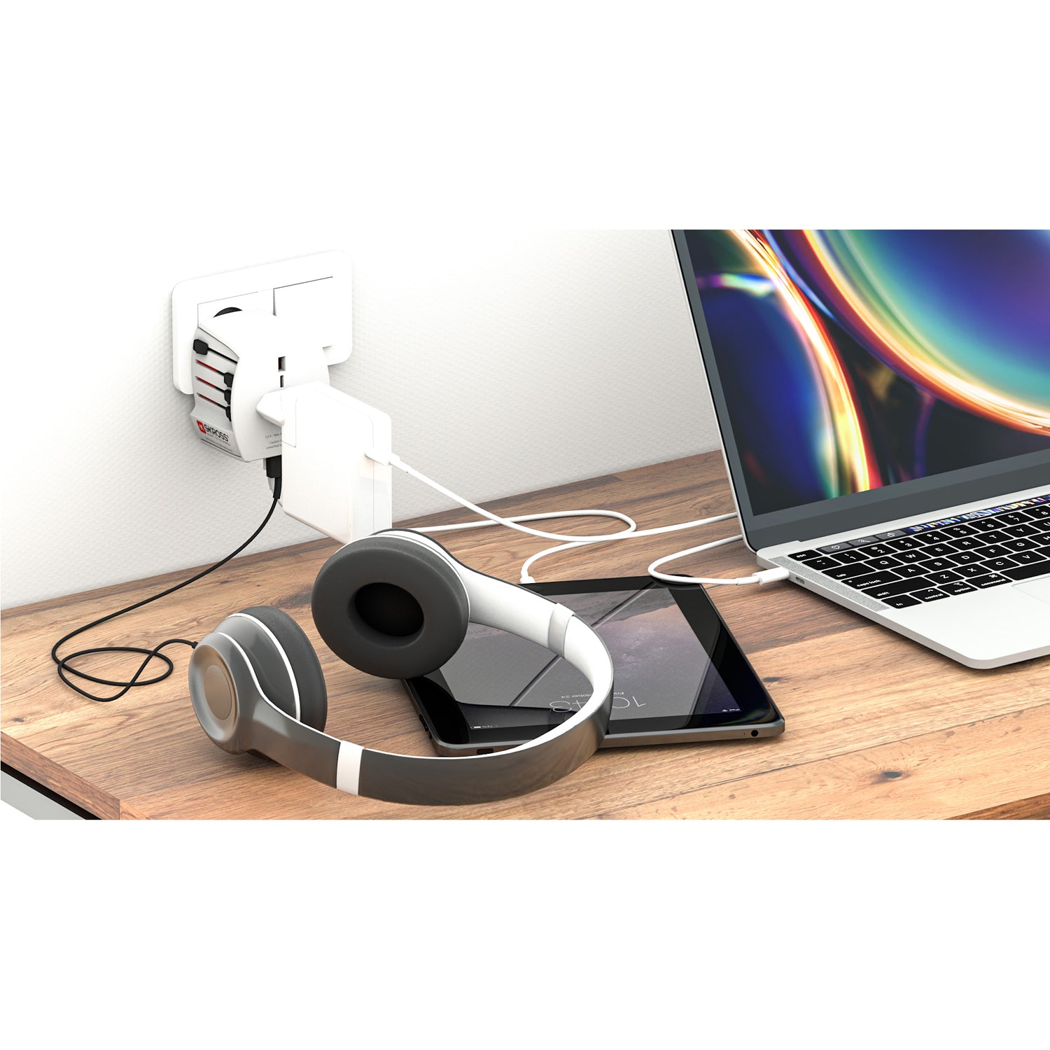 SKROSS - Världsreseadapter MUV USB 12W Ojordad - Travels And Bags