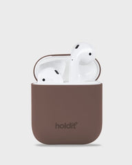 Holdit Airpodsfodral Silicone AirPods 1&2 - Brun