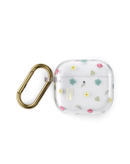 Ideal of Sweden Clear AirPodsskal - Blommor