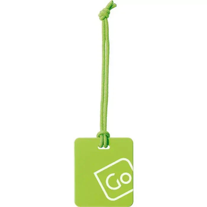 Go Travel Bagagelappar 2-pack Gul/Grön - Travels And Bags