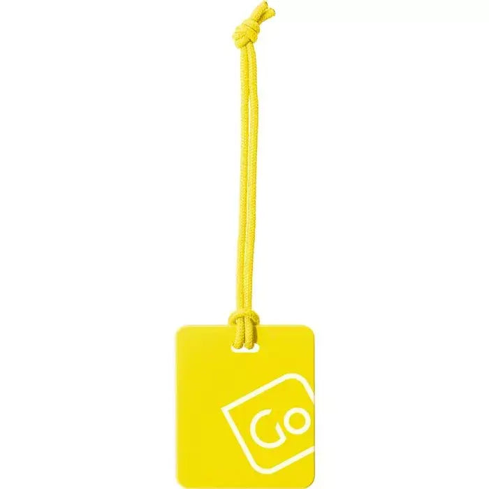 Go Travel Luggage Tags Familjepaket Gul/Grön - Travels And Bags