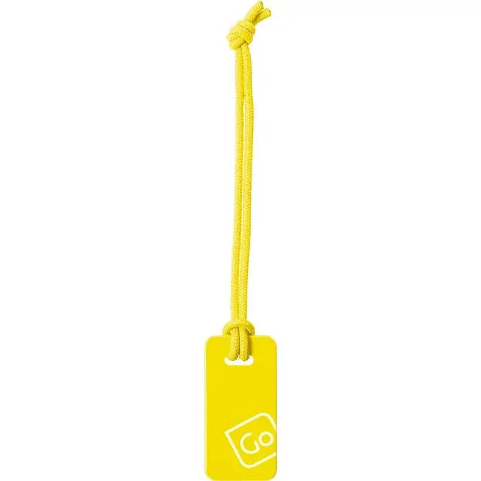 Go Travel Luggage Tags Familjepaket Gul/Grön - Travels And Bags