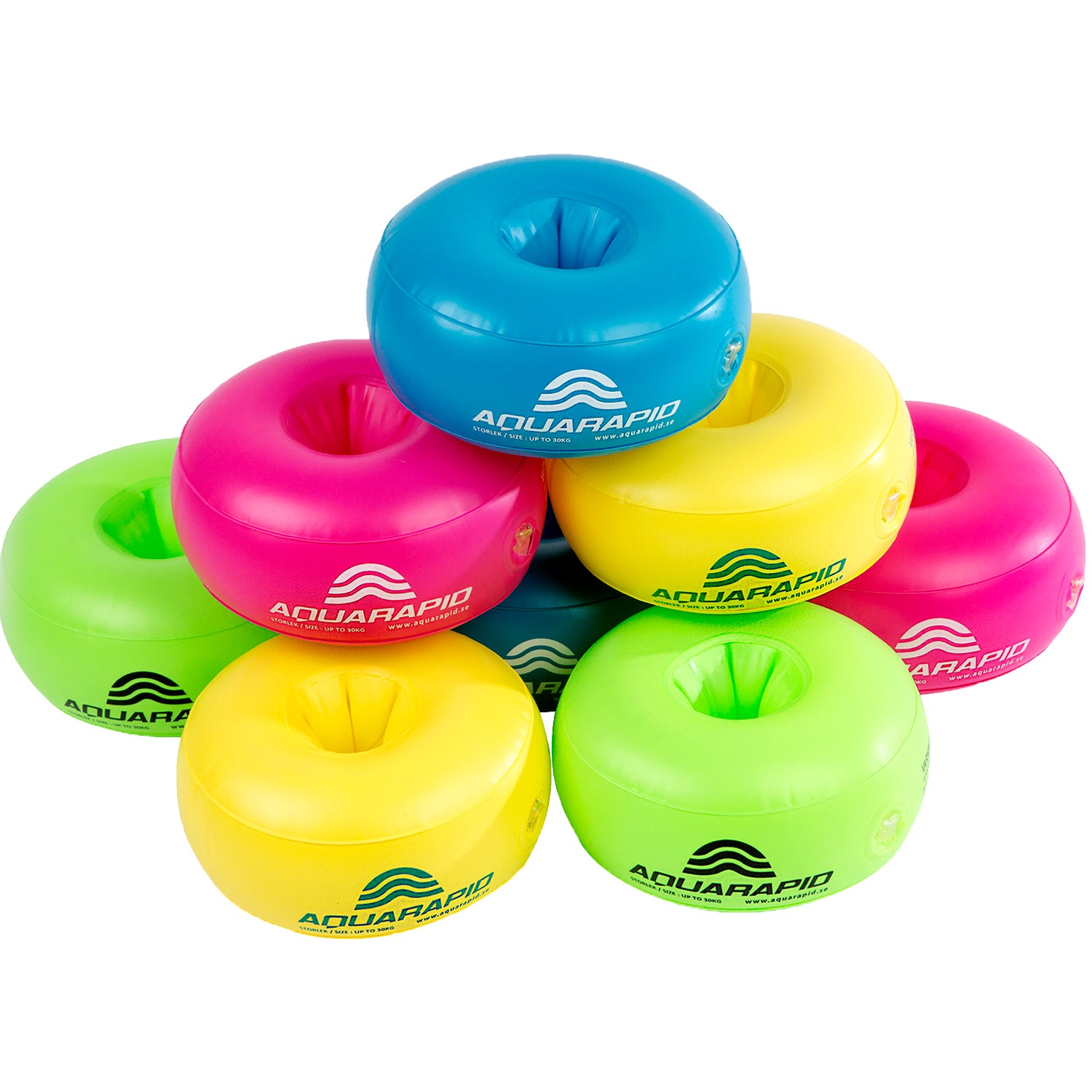 Aquarapid - Aquaring armringar - 30 kg Pink - Travels And Bags