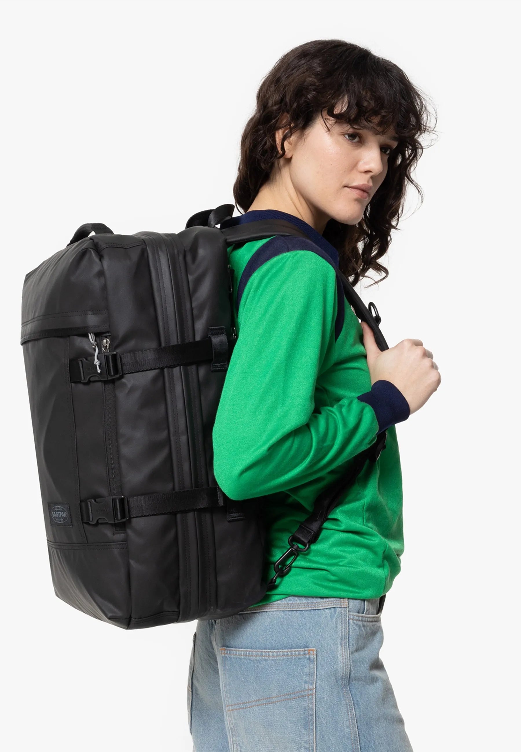 Eastpak Travelpack Ryggsäck/Duffelväska - Tarp Black Eastpak